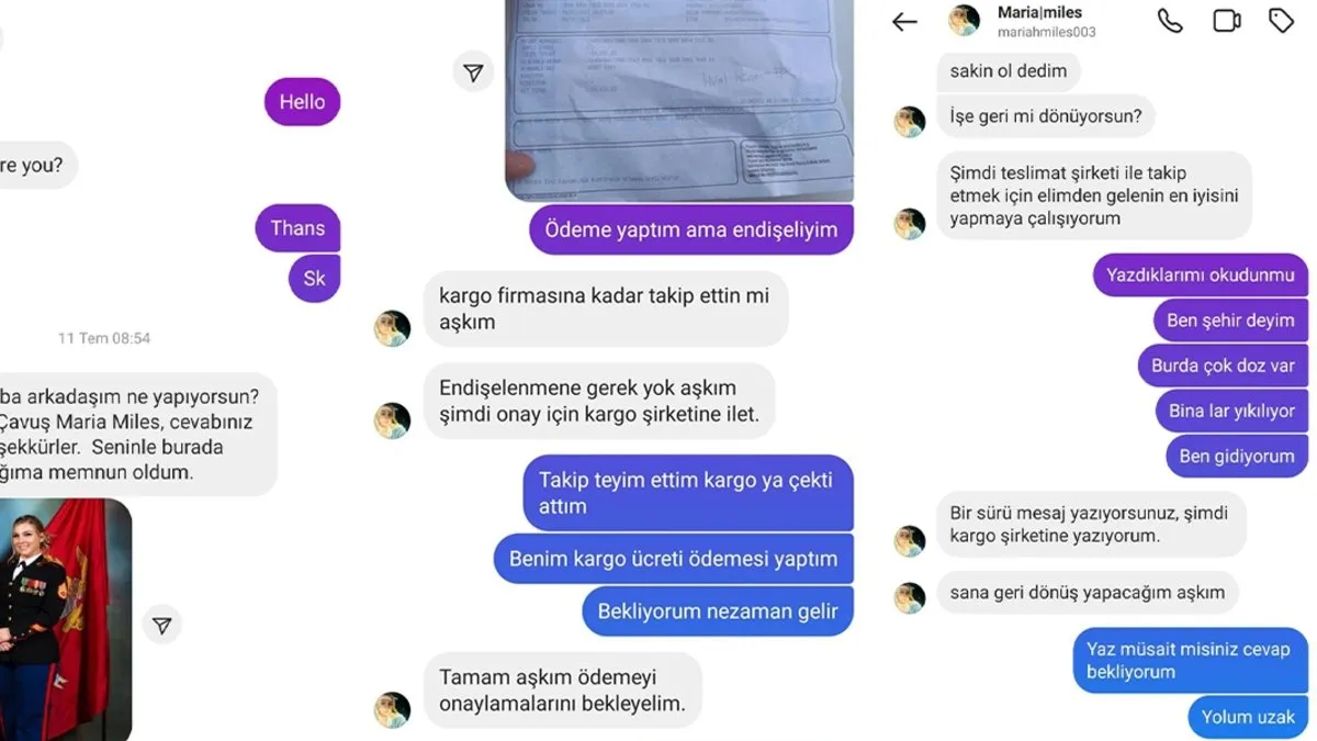 ‘Amerikan ordusunda askerim’ diyen kadına kandı: 700 bin dolar ve 2 külçe altın ile…