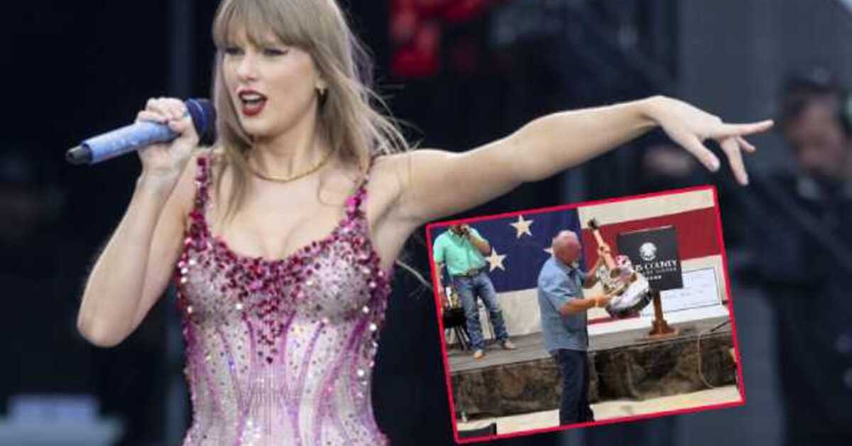Taylor Swift’in paramparça edilen gitarı 6 bin 500 dolara yeniden satıldı