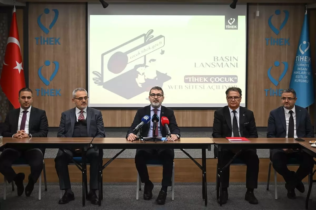 TİHEK’ten Çocuklara Yönelik Web Sitesi Açılışı