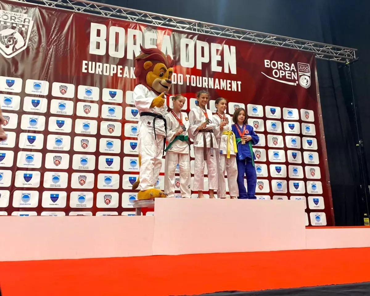 Yunusemre Belediyespor Judocuları Avrupa Açık Judo Turnuvası’nda 6 Madalya Kazandı