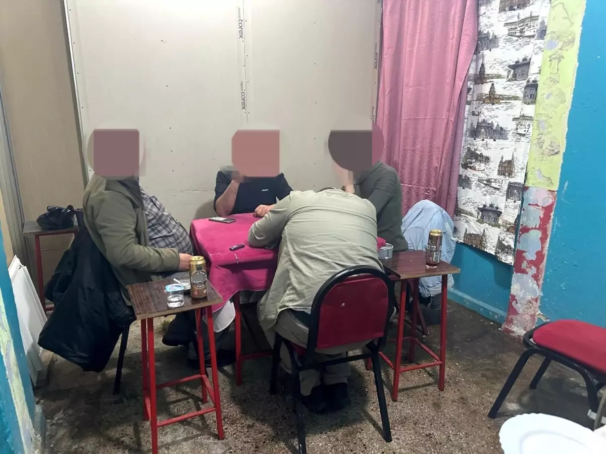 Aydın’da Kahvehanede Gizli Kumar Operasyonu