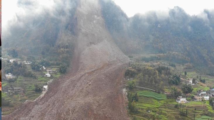 Çin’de heyelan: 30 kişi kayıp