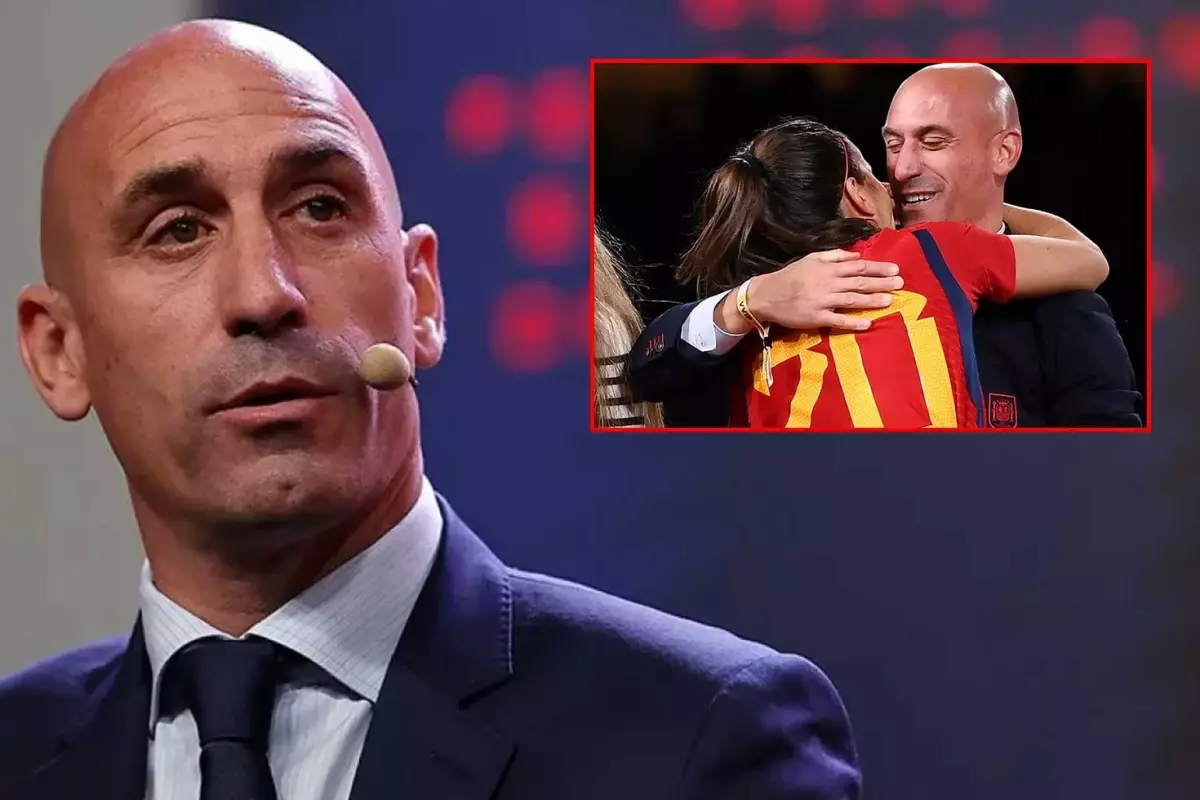 Kadın futbolcunun dudağına yapışan eski İspanya Futbol Federasyonu Başkanı’na para cezası verildi