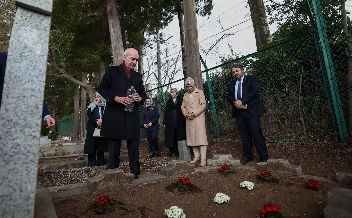 Kurtulmuş, Abdürreşid İbrahim Efendi’yi Ziyaret Etti
