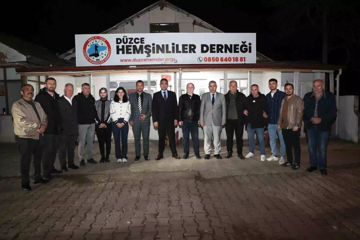 Vali Aslan Hemşinliler Derneği’ni Ziyaret Etti