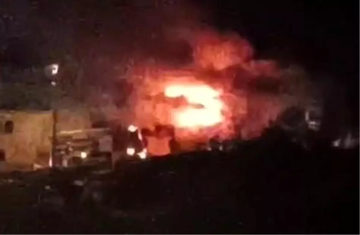 Alkollü Şahıs İftar Vakti Evini Ateşe Verdi