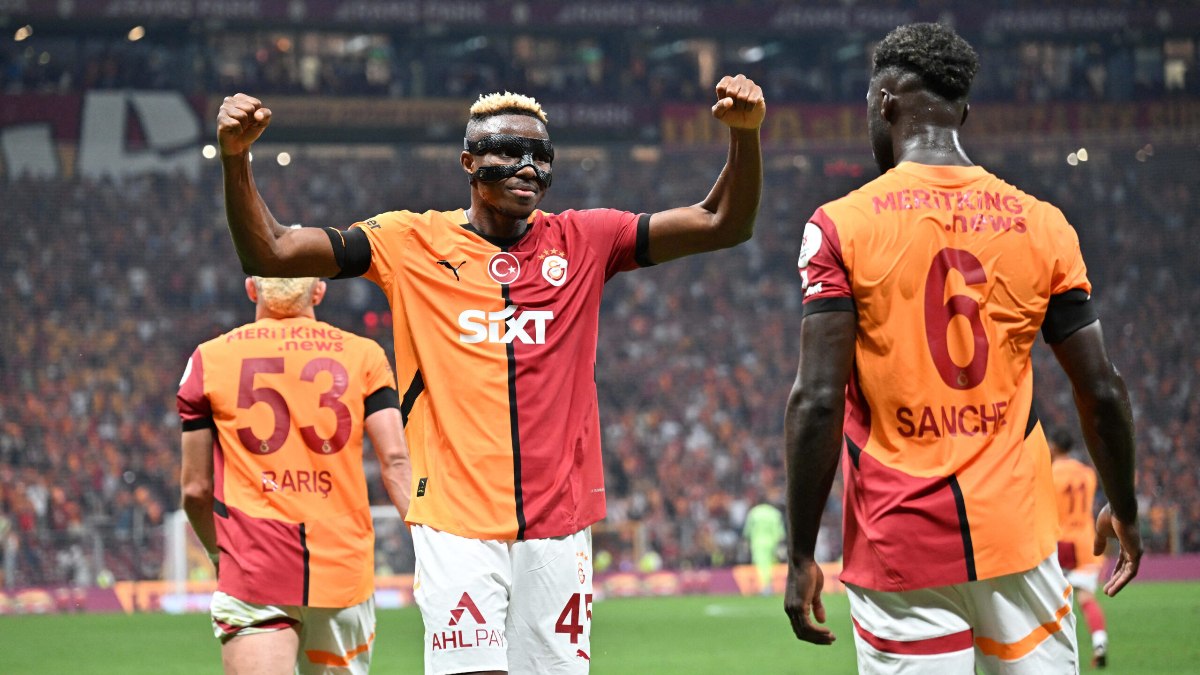 Galatasaray’da Davinson Sanchez ve Victor Osimhen kontrolden geçecek